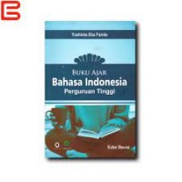Buku ajar bahasa indonesia perguruan tinggi