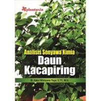 Analisis Senyawa Kimia Daun Kacapiring