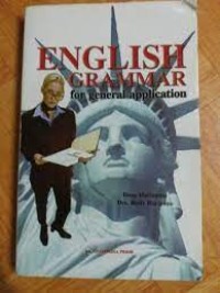 English Grammar For General  Application