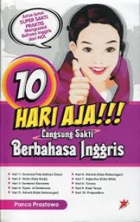 10 Hari Saja Langsung Sakti Berbahasa inggris