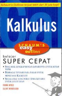 Kalkulus (Belajar Super Cepat)
