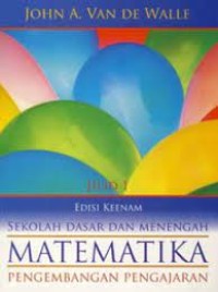 Matematika sekolah dasar dan menengah jilid 1