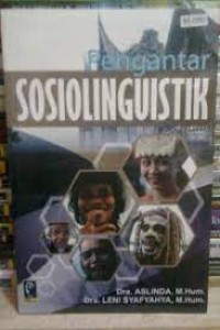 Pengantar Sosiolinguistik