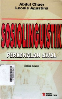 Sosiolinguistik Perkenalan Awal